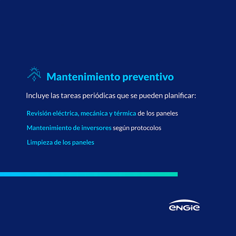 Mantenimiento de placas fotovoltaicas