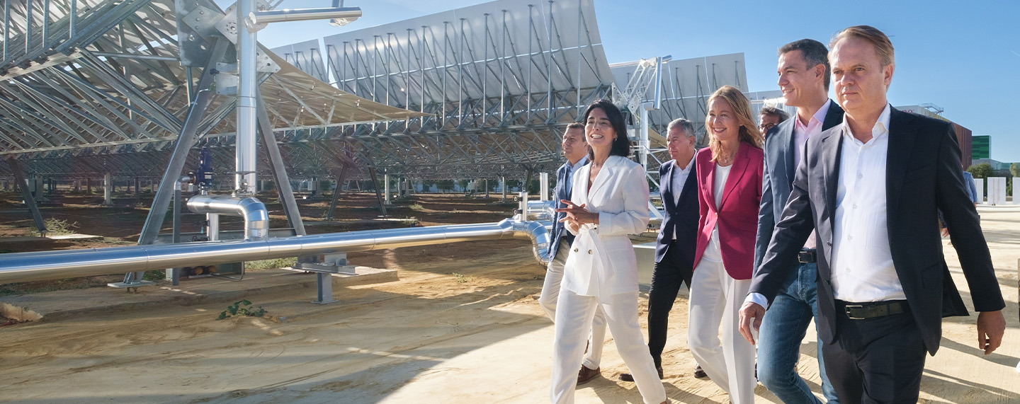 Heineken españa y engie españa inauguran la planta termosolar de uso industrial más grande de europa