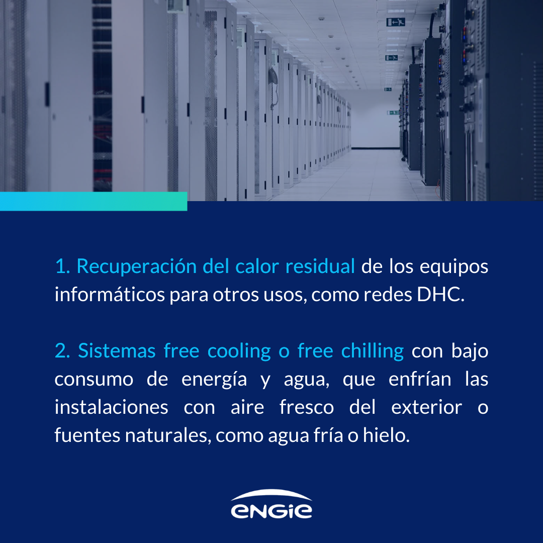 ¿Cómo refrigerar los centros de datos de manera eficiente?