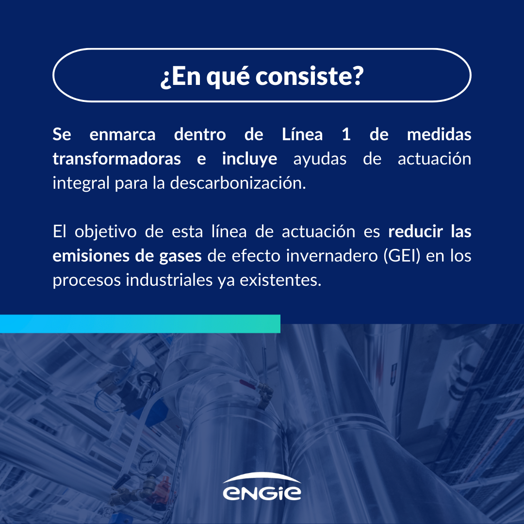 PERTE de Descarbonización Industrial: ayudas de actuación integral para la descarbonización de tu instalación
