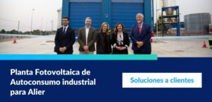 Planta Fotovoltaica de Autoconsumo industrial para Alier